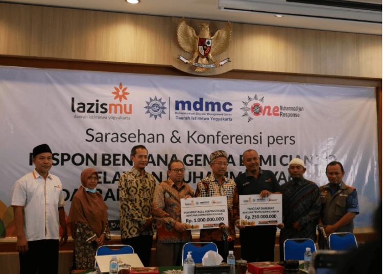 Donasi Kebencanaan, LazisMu DI. Yogyakarta Berhasil Kumpulkan Rp. 2,2 Miliar