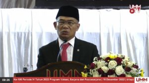 Mahasiswa Muhammadiyah Diharapkan Membantu Indonesia untuk Menjadi Negara Terkaya Kelima di Dunia pada 2045