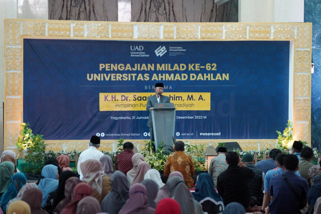 Di Pengajian Milad UAD ke-62, Saad Ibrahim Sampaikan Beberapa Refleksi Pemikiran