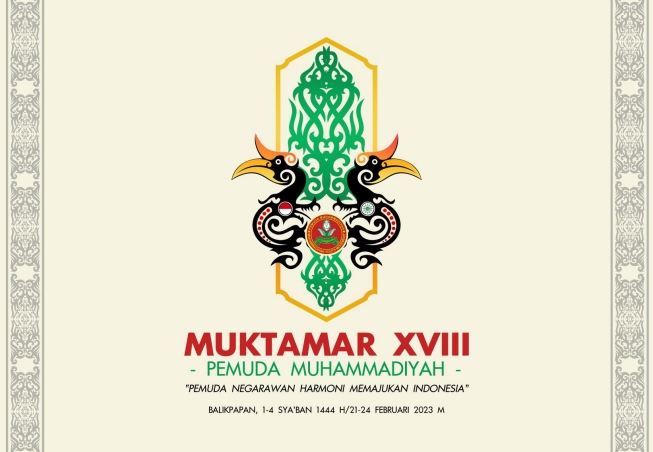 Muktamar XVIII di Balikpapan, Pemuda Muhammadiyah Gunakan Logo Telabang dan Burung Enggang