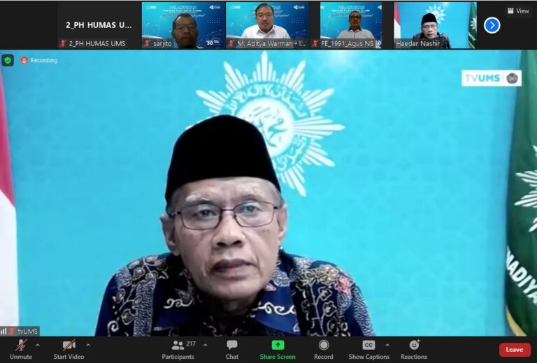 Haedar : IKA UMS Harus Jadi Pelopor Islam Berkemajuan