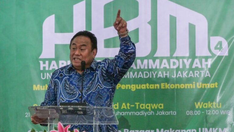 Pengusaha Nasional Rachmat Gobel Sebut Muhammadiyah Lokomotif Kebangkitan Ekonomi Umat