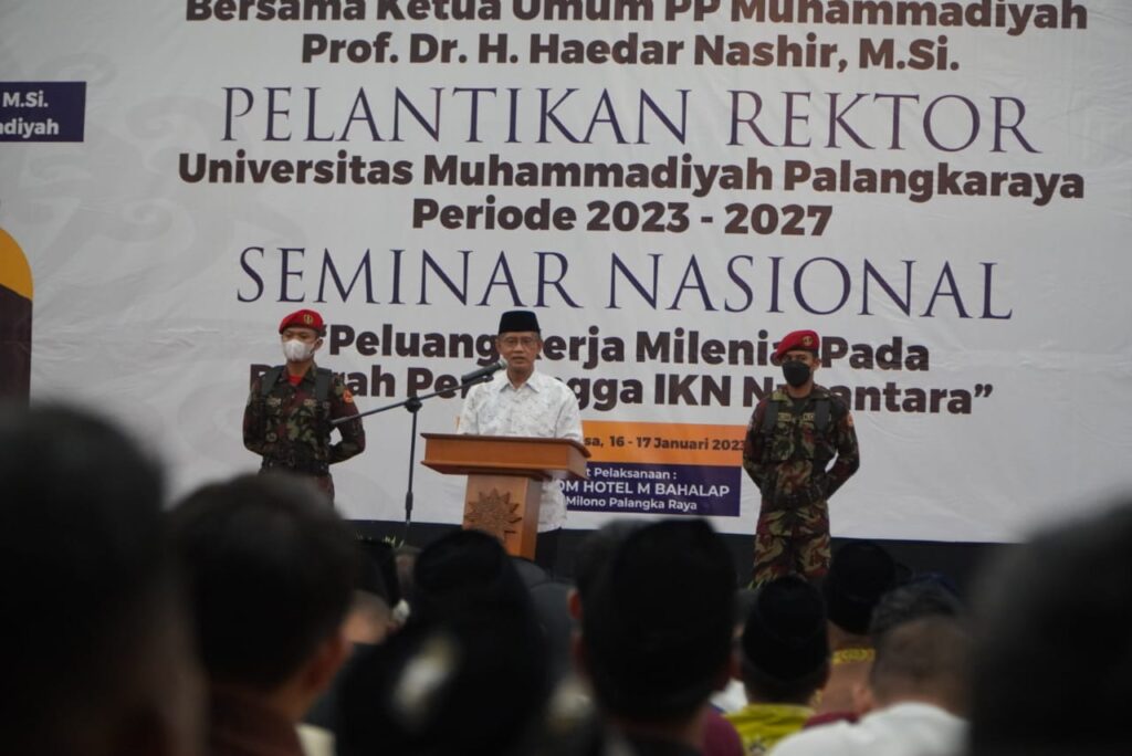 <strong>Hadir di Kalteng, Haedar Sampaikan Pentingnya Mengelola Alam Secara Arif</strong>