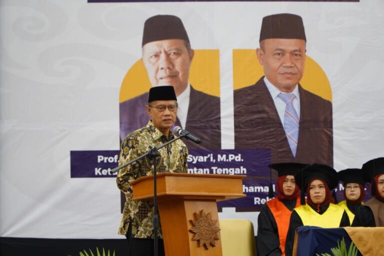 Akselerasi Program Doktor, Pesan Haedar Bagi Rektor UM Palangkaraya Terpilih