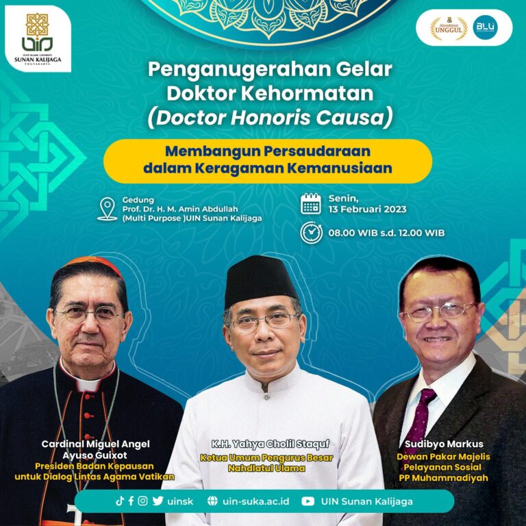 Tokoh Muhammadiyah Sudibyo Markus Akan Terima Gelar Honoris Causa dari UIN Sunan Kalijaga Yogyakarta