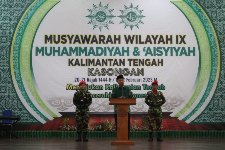 Prof Ahmad Syari Kembali Pimpin PWM Kalimantan Tengah  2022-2027