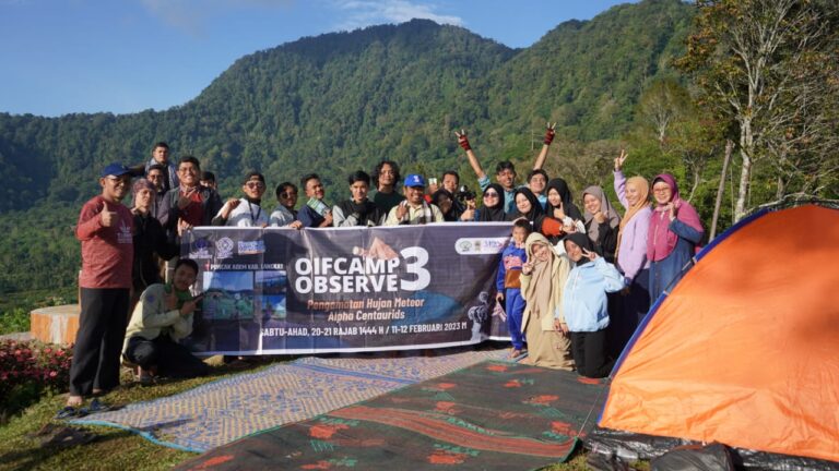 Kemah Hujan Meteor Lembaga Astronomi Muhammadiyah