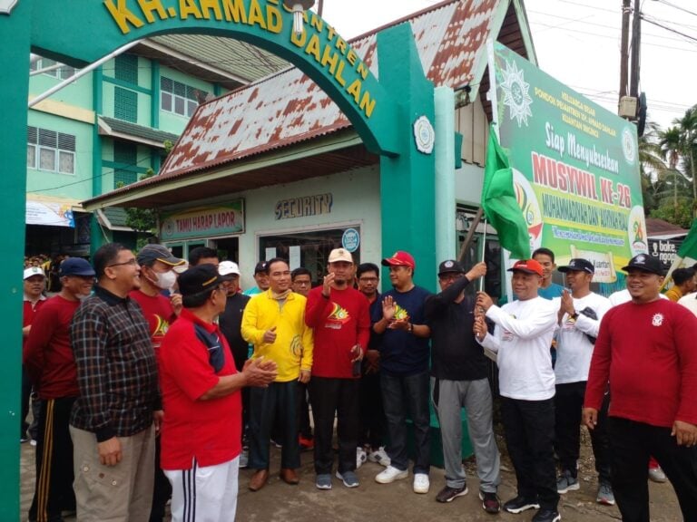 PW Muhammadiyah Aceh dan Riau Kompak, Gelar Gerak Jalan Santai Sambut Musywil