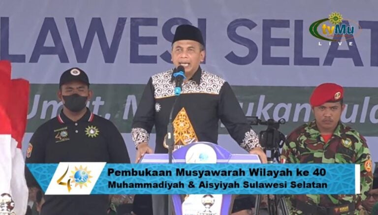 Buka Musywil, Agung Danarto Sebut Sulsel Mata Air Kaderisasi Muhammadiyah