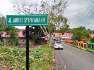 Ahmad Syafii Maarif Diabadikan Sebagai Nama Jalan di Sumatera Barat