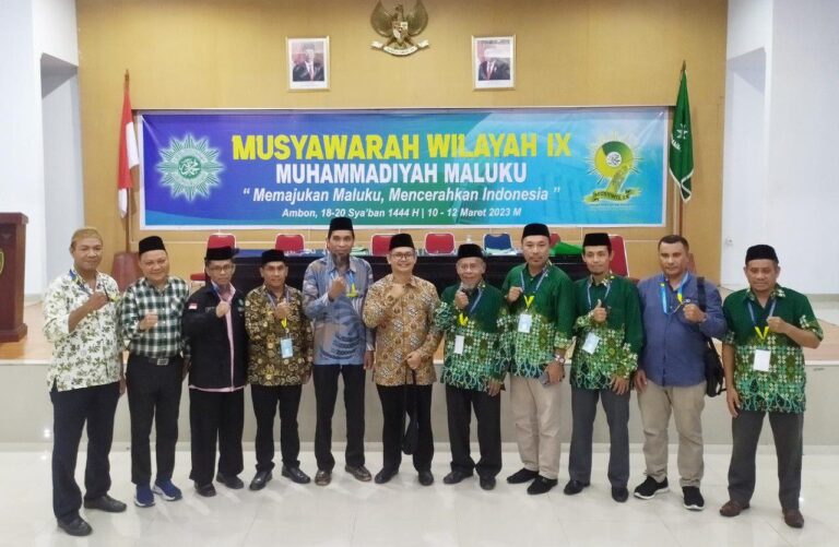 Sebelas Nama Terpilih, Muh. Thaib Hunsow Ketua Muhammadiyah Maluku