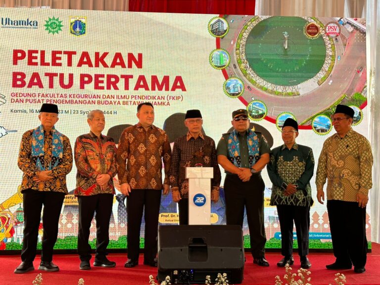 Jadi Pusat Keunggulan, UHAMKA Bangun Pusat Kebudayaan Betawi dan Gedung FKIP