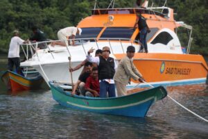 LAZISMU dan BAZNAS Sisir Maluku Gelar Layanan Kesehatan