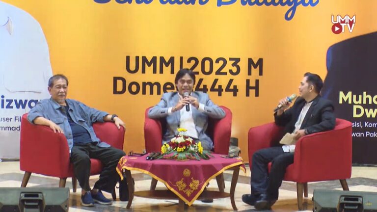 Bahas Strategi Dakwah melalui Seni dan Budaya, UMM Hadirkan Dedi Mizwar dan Dwiki Dharmawan