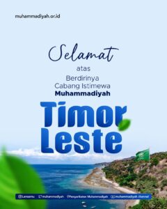 Perlebar Sayap Dakwah Islam Berkemajuan, PCIM Timor Leste Resmi Berdiri