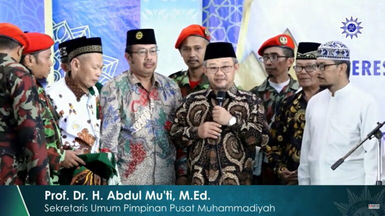 Abdul Mu’ti Resmikan Gedung Dakwah Ranting Muhammadiyah, Hampir 5 Milyar Rupiah