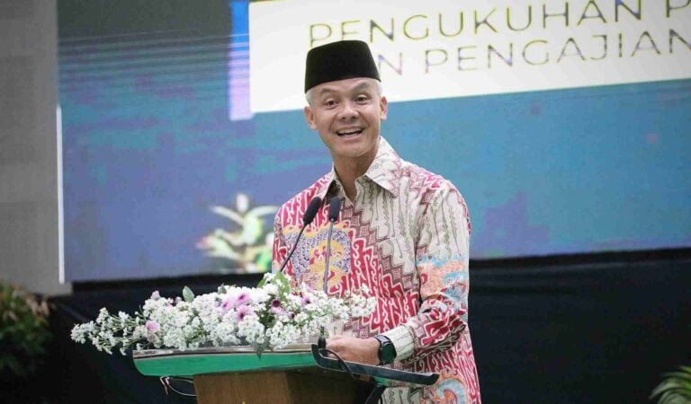 Tugasnya Dibantu Muhammadiyah, Ganjar Pranowo Berharap Kerja Sama Terus Dilanjutkan
