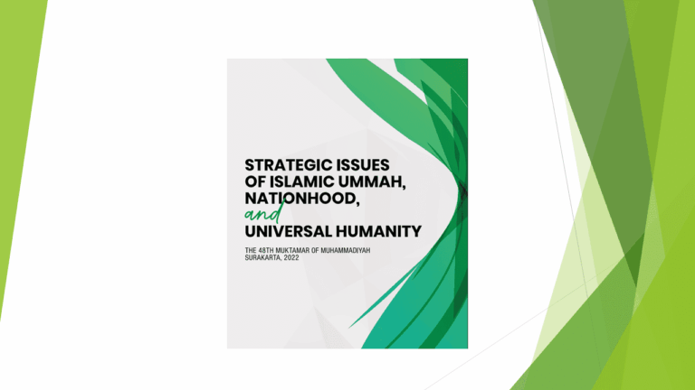 Download Buku Strategic Issues of Islamic Ummah, Nationhood, and Universal Humanity, Keputusan Muktamar ke-48