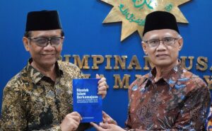 Bahas Pemilu Hingga Korupsi, PP Muhammadiyah Terima Kunjungan Mahfud MD