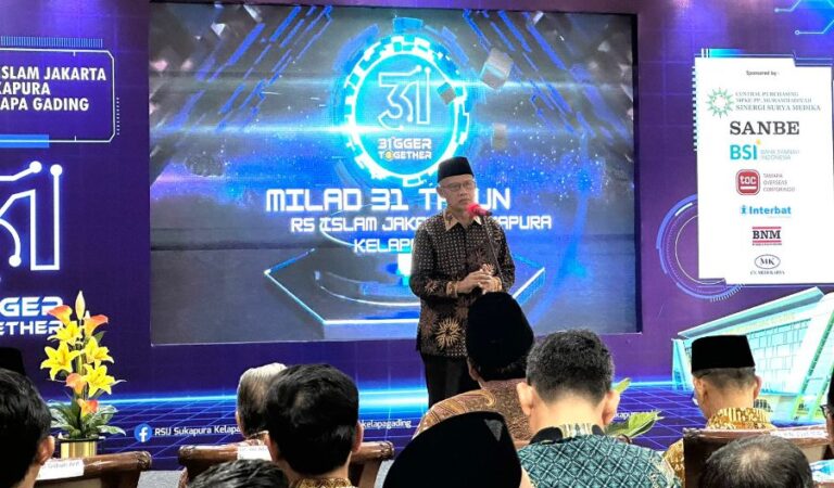 Lima Pesan Haedar Nashir pada Milad 31 Tahun RS Islam Jakarta Sukapura