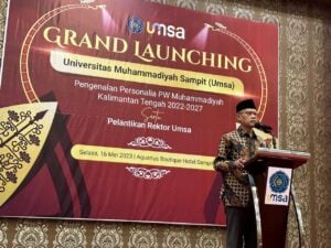 Launching Univ Muhammadiyah Sampit, Haedar: Bukan untuk Kepentingan Muhammadiyah, untuk Bangsa Indonesia