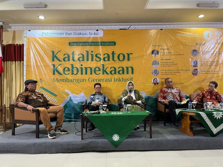 Dua Dekade Maarif Institute Merekat Kebinekaan dan Mempromosikan Islam Rahmat bagi Seluruh Alam