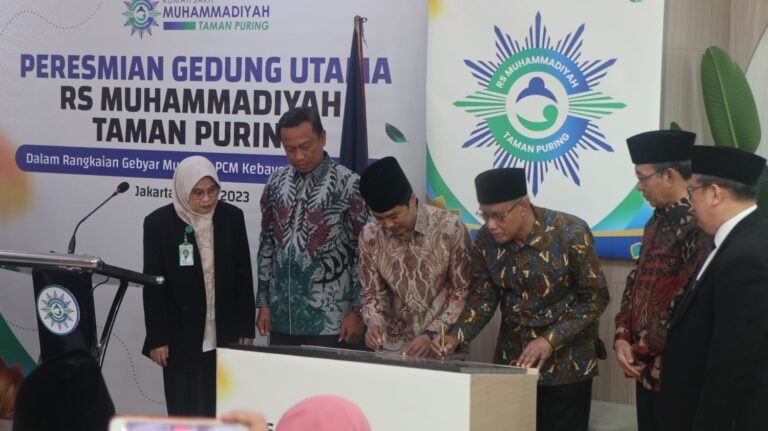 Tingkatkan Pelayanan, RS Muhammadiyah Taman Puring Resmikan Gedung Baru Setinggi Delapan Lantai