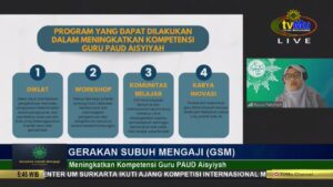 Empat Cara Meningkatkan Kompetensi Guru PAUD ‘Aisyiyah, Apa Saja?