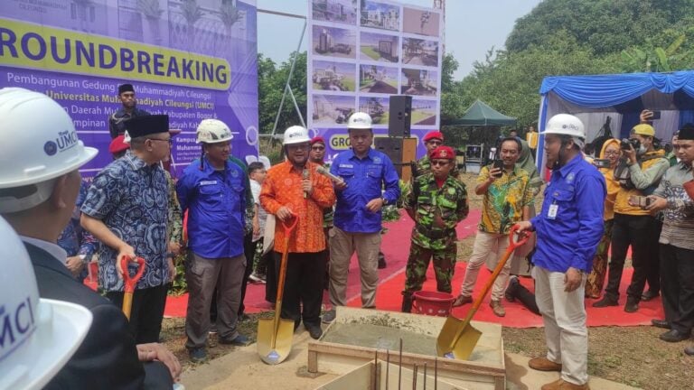 Pembiayaan Mandiri Rp 22,5 M, PCM Cileungsi Mulai Bangun Universitas Muhammadiyah Cileungsi (UMCI)