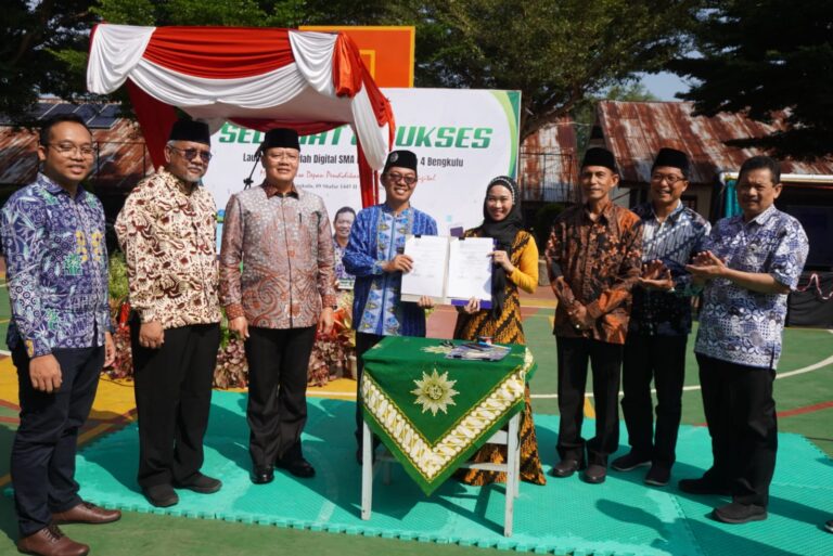 SMA Muhammadiyah 4 Inovasi Sekolah Digital, Diresmikan Langsung Gubernur Bengkulu