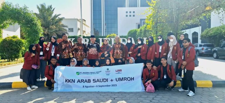 Kuliah Kerja Nyata (KKN) di Arab Saudi, 25 Mahasiswa UMY Dapat Bonus Umrah 2 Kali