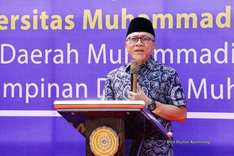 Mendag RI Meminta Lembaga Pendidikan Muhammadiyah Perkuat Pemberdayaan Ekonomi Umat