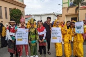 Ribuan Pelajar Muhammadiyah Long March untuk Iklim yang lebih Sehat