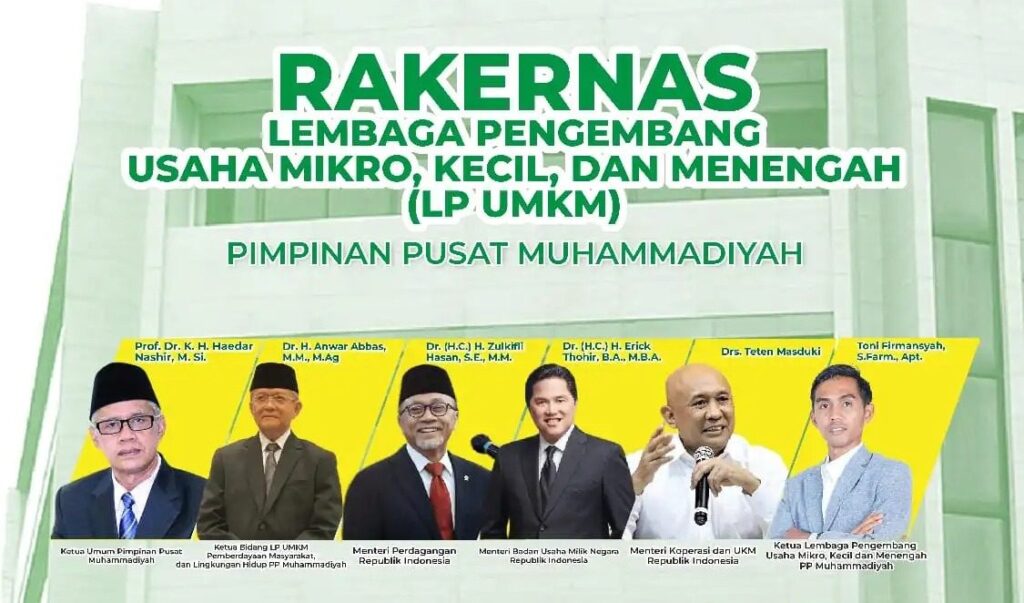 <strong>Akselerasi Pilar Ekonomi, LP UMKM PP Muhammadiyah Akan Teken MoU dengan Kemendag RI di Rakernas Akhir Bulan Ini</strong>
