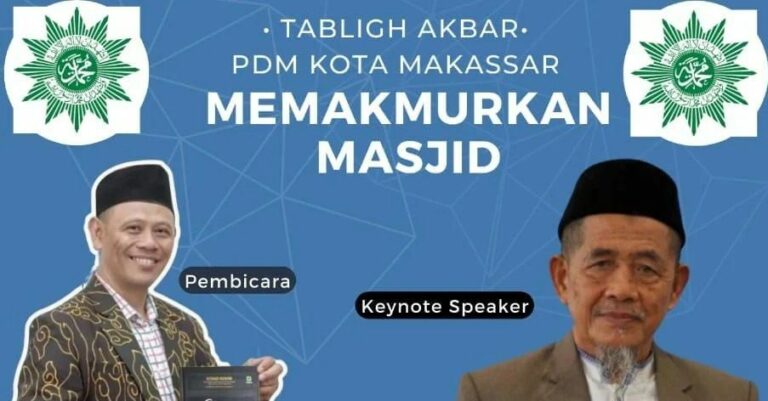 Anggota LPCR PP Muhammadiyah Isi Tabligh Akbar di Kota Makassar Sabtu Besok, Warga Muhammadiyah Diminta Ramaikan