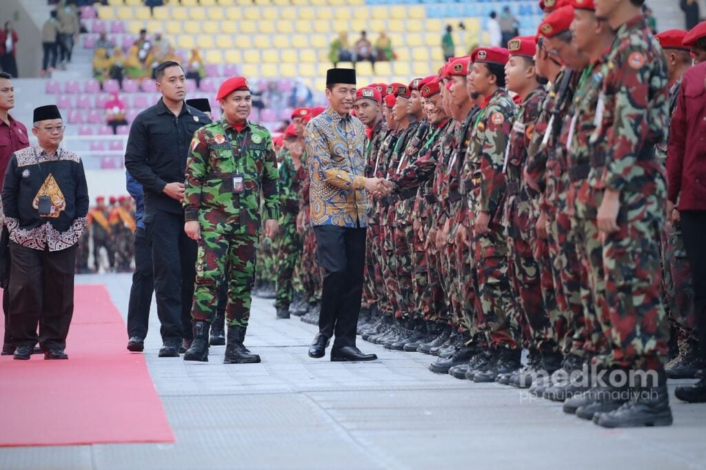 <strong>Dihadiri Presiden Jokowi, Apel Akbar KOKAM Komitmen jaga Persatuan Menjelang 2024</strong>