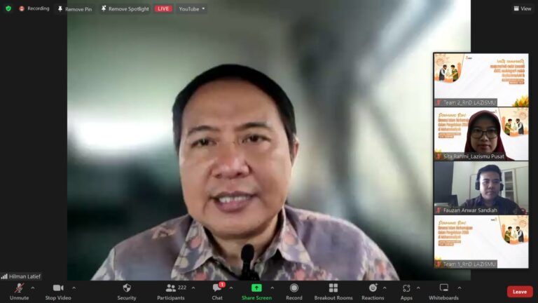 Diseminasi Hasil Riset, Lazismu PP Muhammadiyah Direkomendasikan untuk Mendefinisikan Ulang Kemiskinan