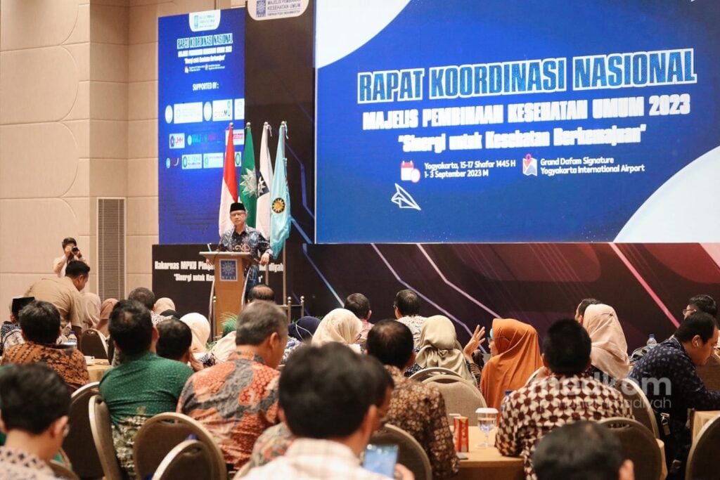 Buka Rakornas MPKU, Haedar: Kesehatan Bukan Industri, Tapi Hak Semua Manusia