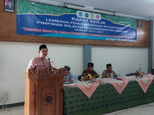 Rancang Sistem Agar Pesantren Muhammadiyah Konsisten Melahirkan Ulama, LP2 PWM Banten Gelar Rapat Kerja