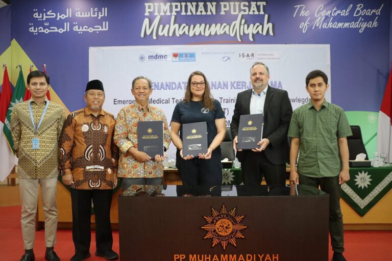 Tangani Isu Kebencanaan Internasional, Muhammadiyah Standarkan Kapasitas Relawannya sesuai WHO