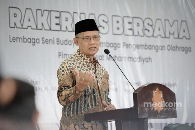 Buka Rakernas Bersama LSB dan LPO, Haedar Meminta Artikulasi Seni, Budaya, dan Olahraga untuk Dakwah Muhammadiyah