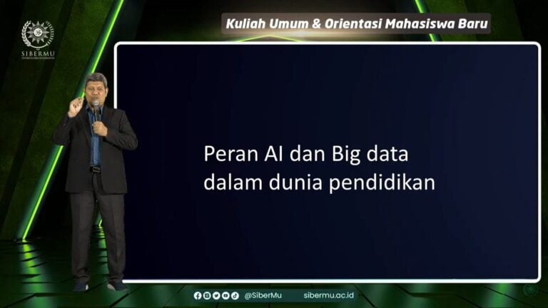 Gelar Kuliah Umum, Universitas SiberMu Ungkap Peran AI-Big Data dalam Dunia Pendidikan