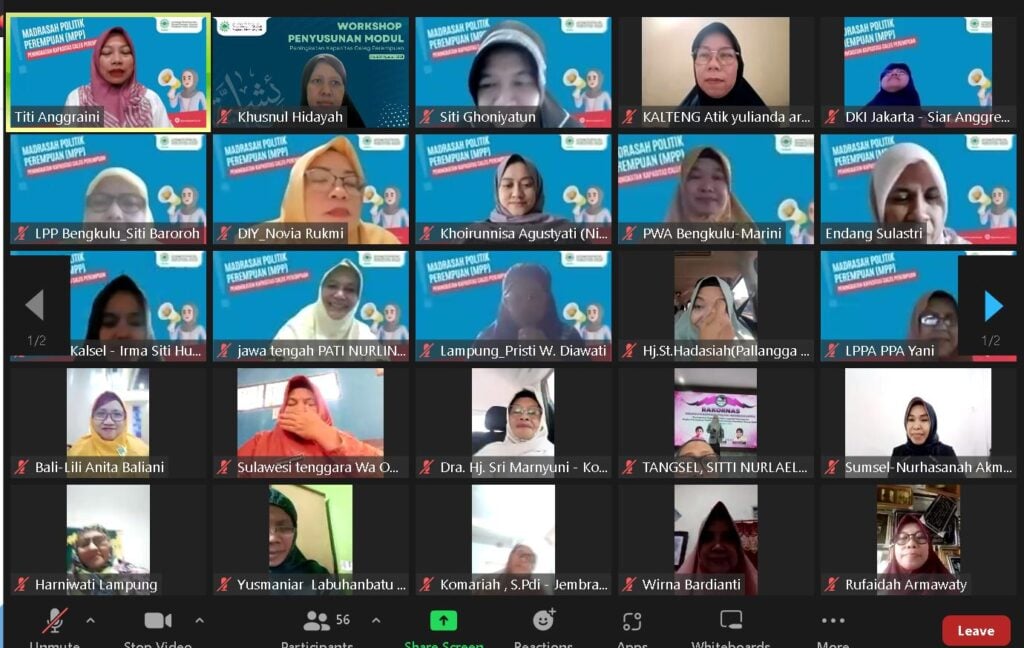 Jelang Pemilu 2024; ‘Aisyiyah Latih Caleg Perempuan