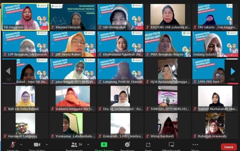 Jelang Pemilu 2024; ‘Aisyiyah Latih Caleg Perempuan