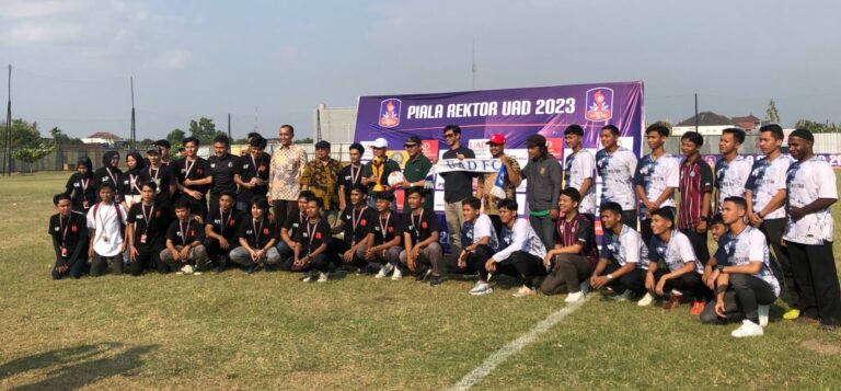 Jaring Talenta Atlet Sepakbola Berbasis Kampus, UAD Gelar Piala Rektor