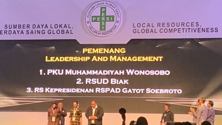 Tiga Rumah Sakit Muhammadiyah Jadi Finalis PERSI AWARD 2023, Satu Di Antaranya Juara 1