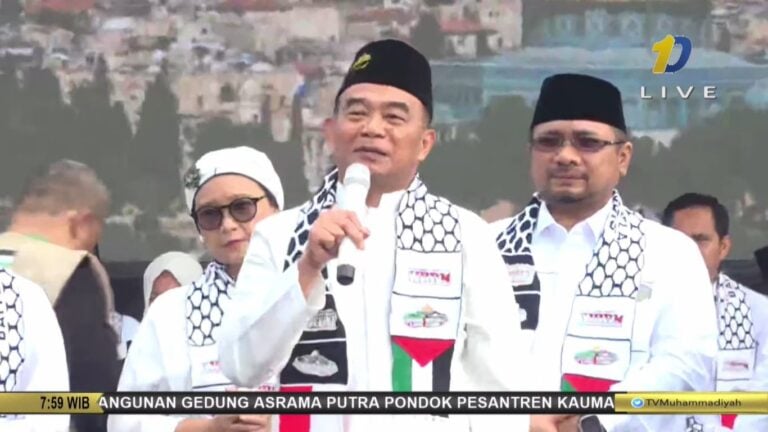Muhadjir Effendy: “Jangan Ragu, Pemerintah Indonesia Dukung Kemerdekaan Palestina!”