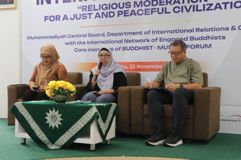 Muhammadiyah dan Komunitas Agama Buddha Bangun Dialog tentang Perdamaian dan Moderasi Beragama
