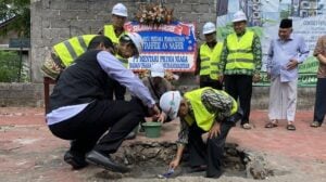 Busyro Muqoddas Letakkan Batu Pertama Pembangunan Rumah Tahfidz An-Nashir Muhammadiyah Umbulharjo