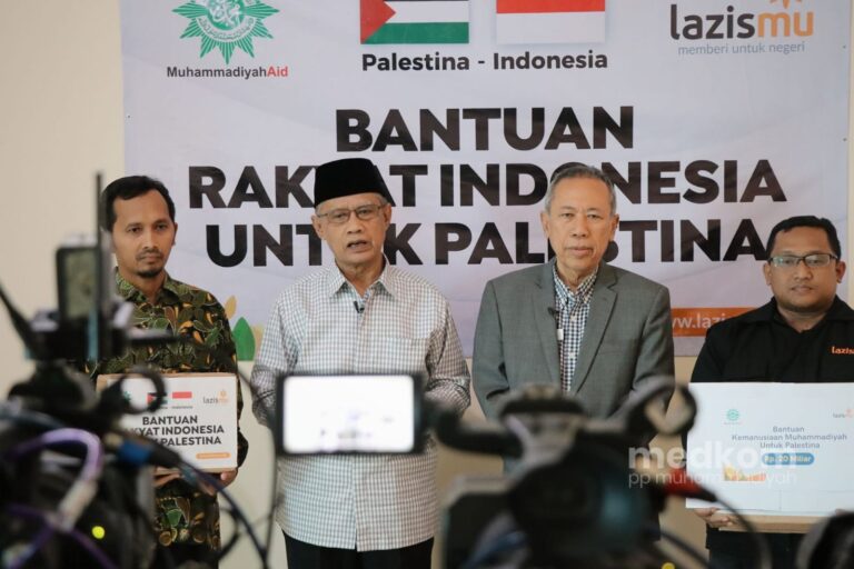Muhammadiyah Kembali Salurkan Bantuan Rp. 13 Miliar ke Palestina